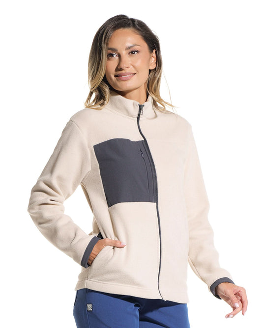 Jacheta medicala dama CLOUD latte