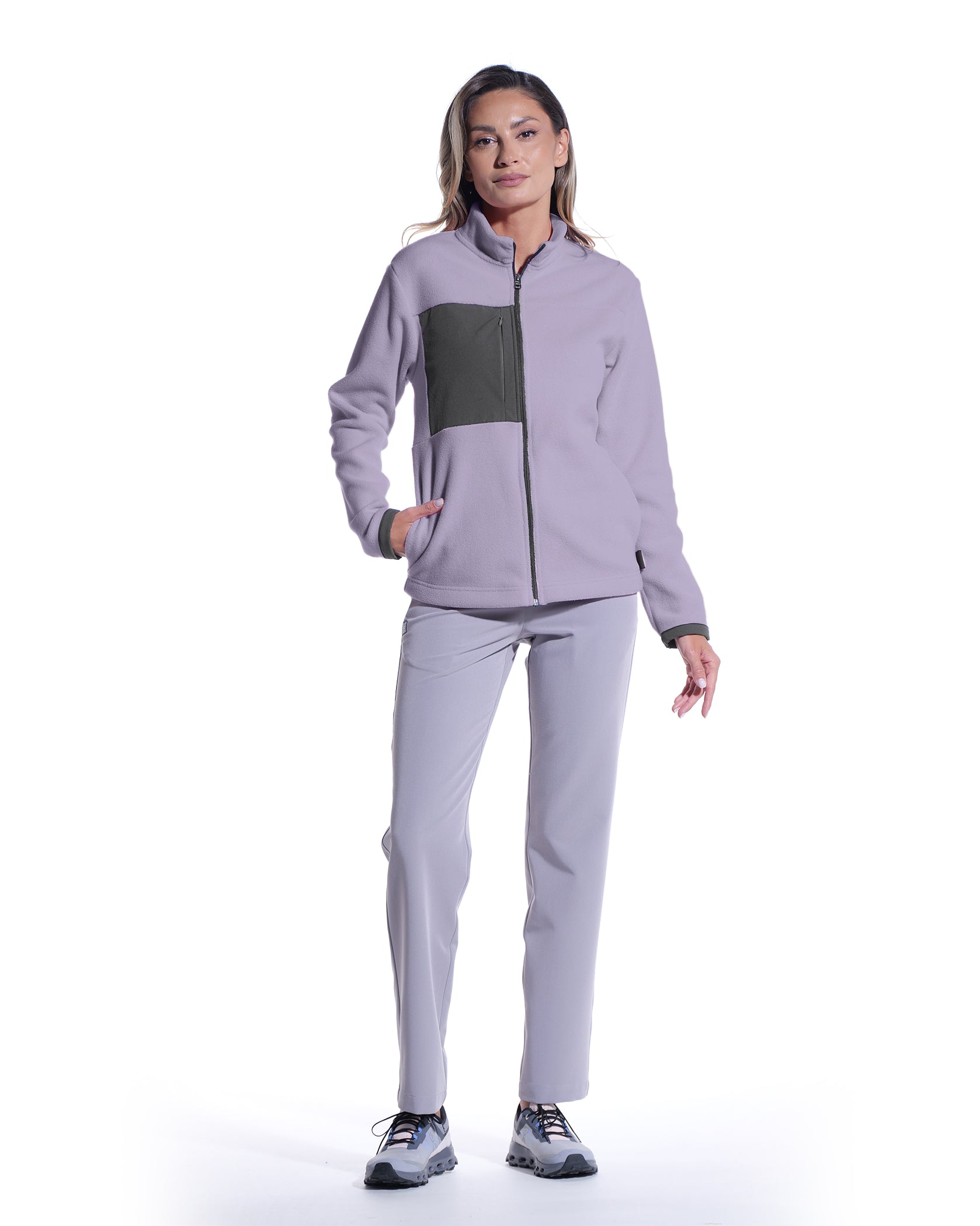Jacheta medicala dama CLOUD lila - Imagine 6