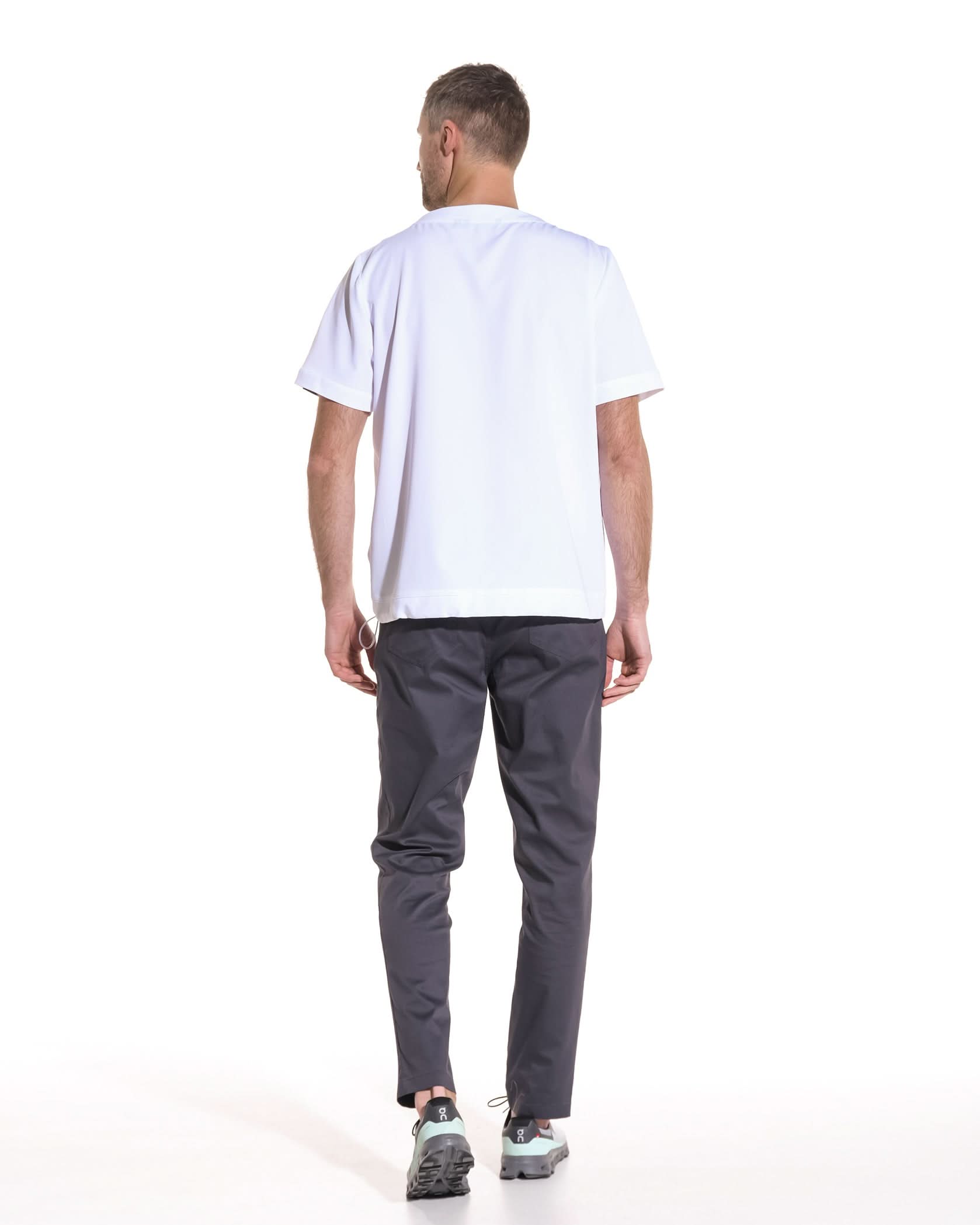 Pantaloni medicali JEANS gri barbati - 1zero1.ro