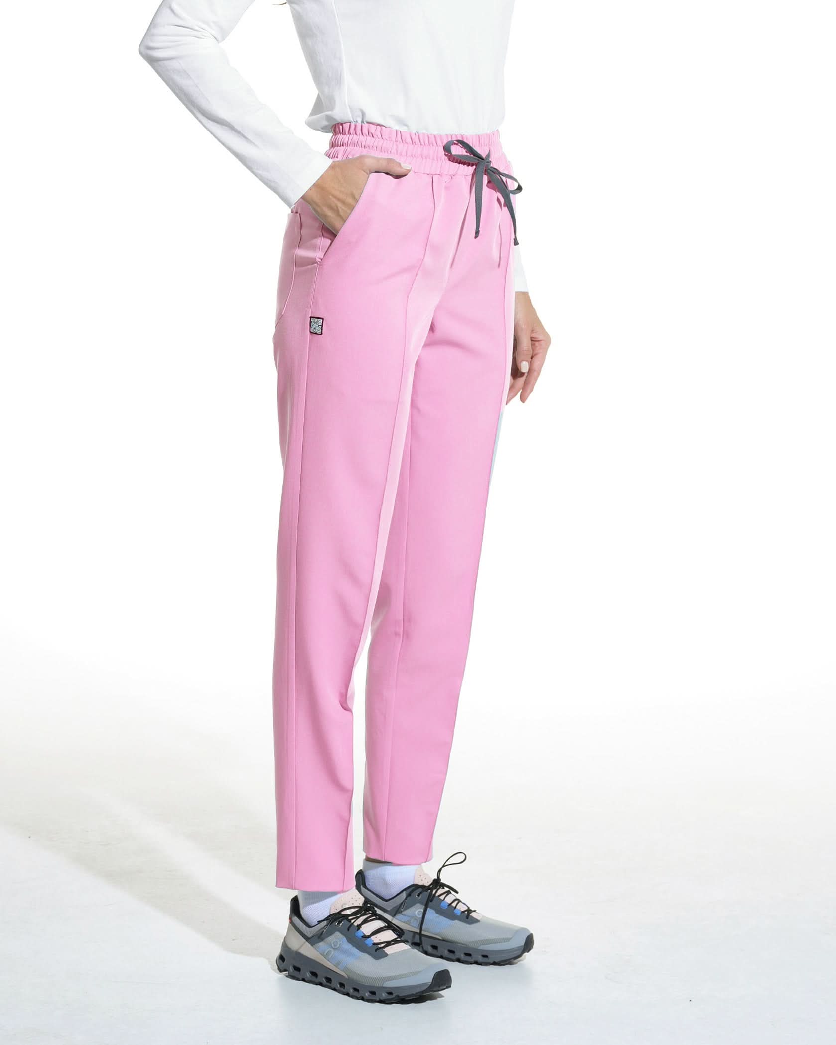 Pantaloni medicali NORMA roz - 1zero1.ro