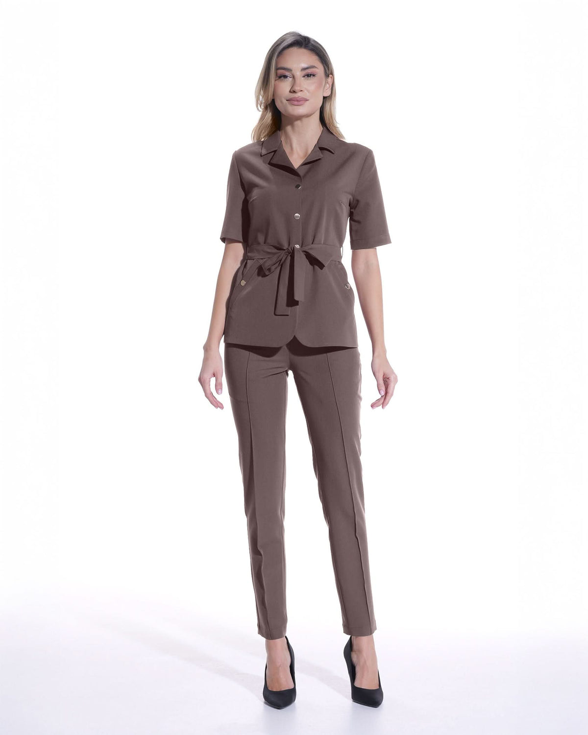 Pantaloni NOVUM mocha