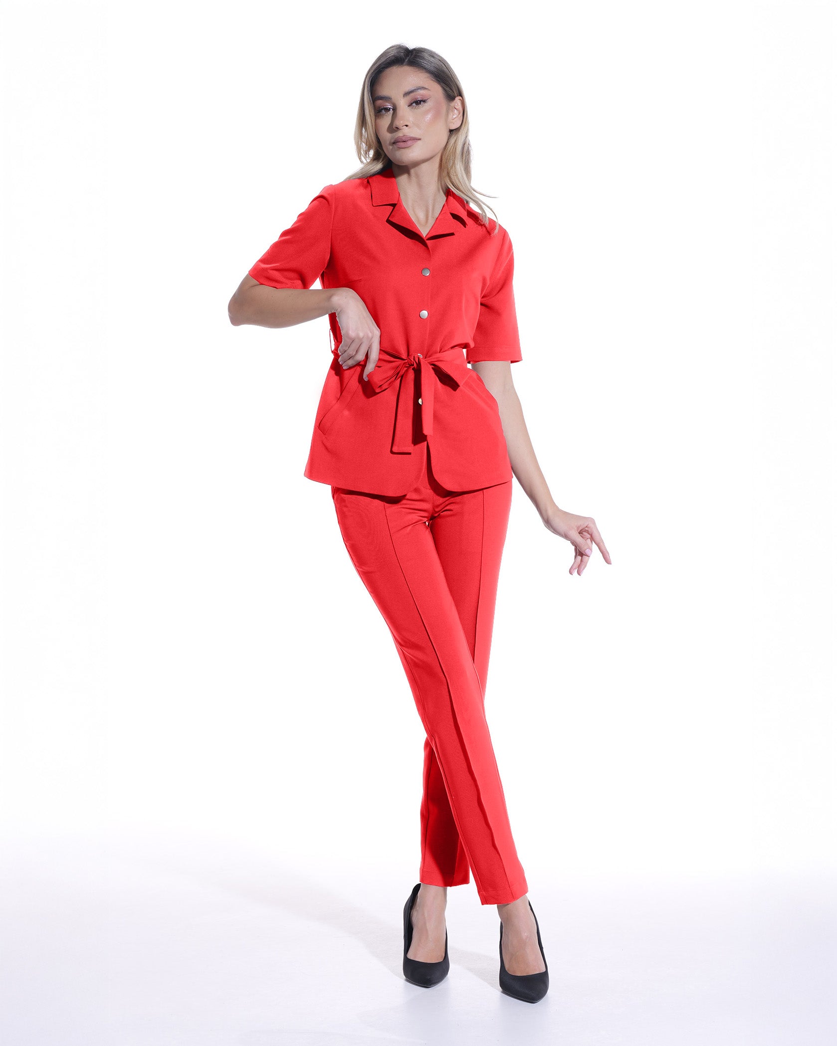 NOVUM Red Scrub Pants - Image 3