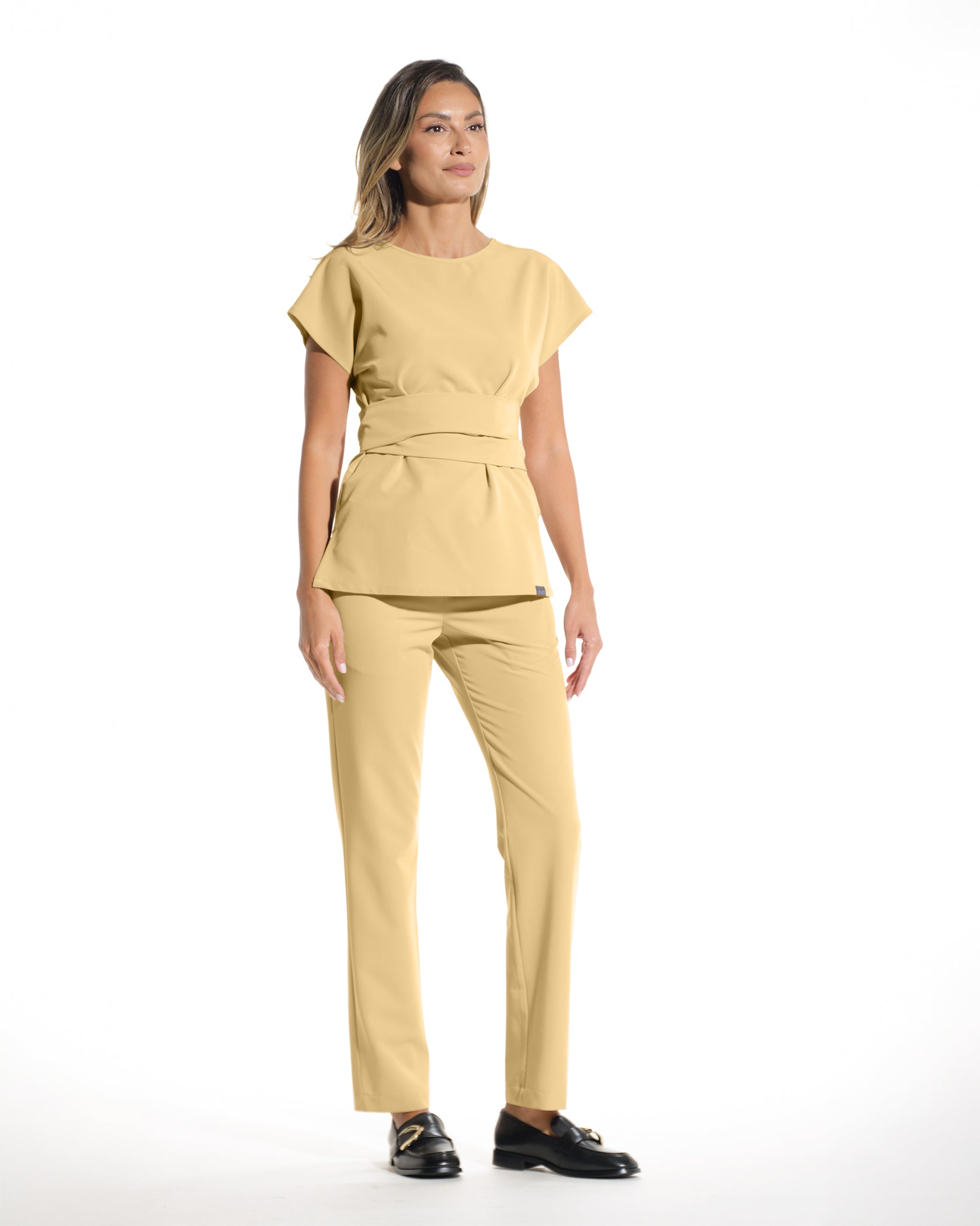 LINEA Lemon Scrub Pants - Image 3