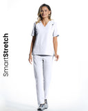 LINEA pantaloni medicali alb opac