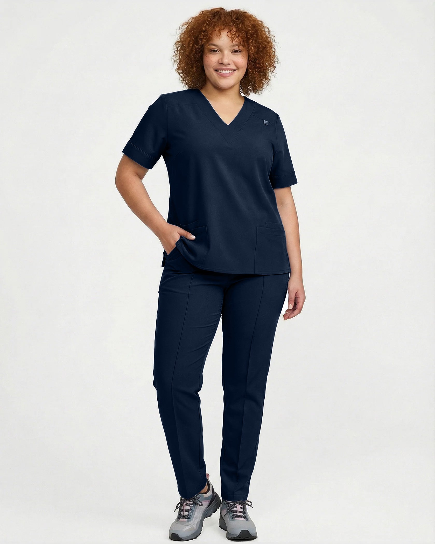 VERSO bluza medicala navy - Imagine 6