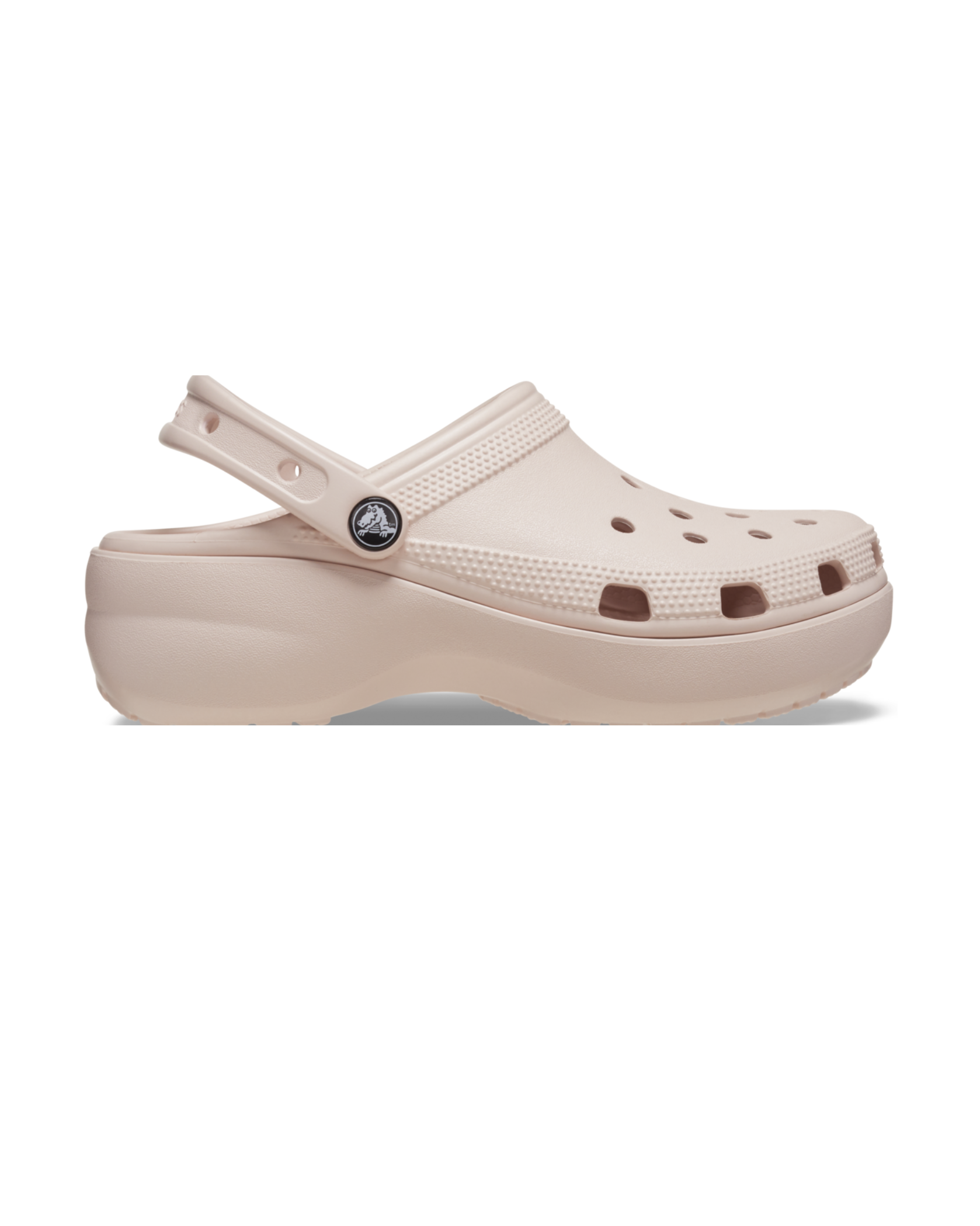 Saboti CROCS CLASSIC PLATFORM Quartz - Vedere frontala