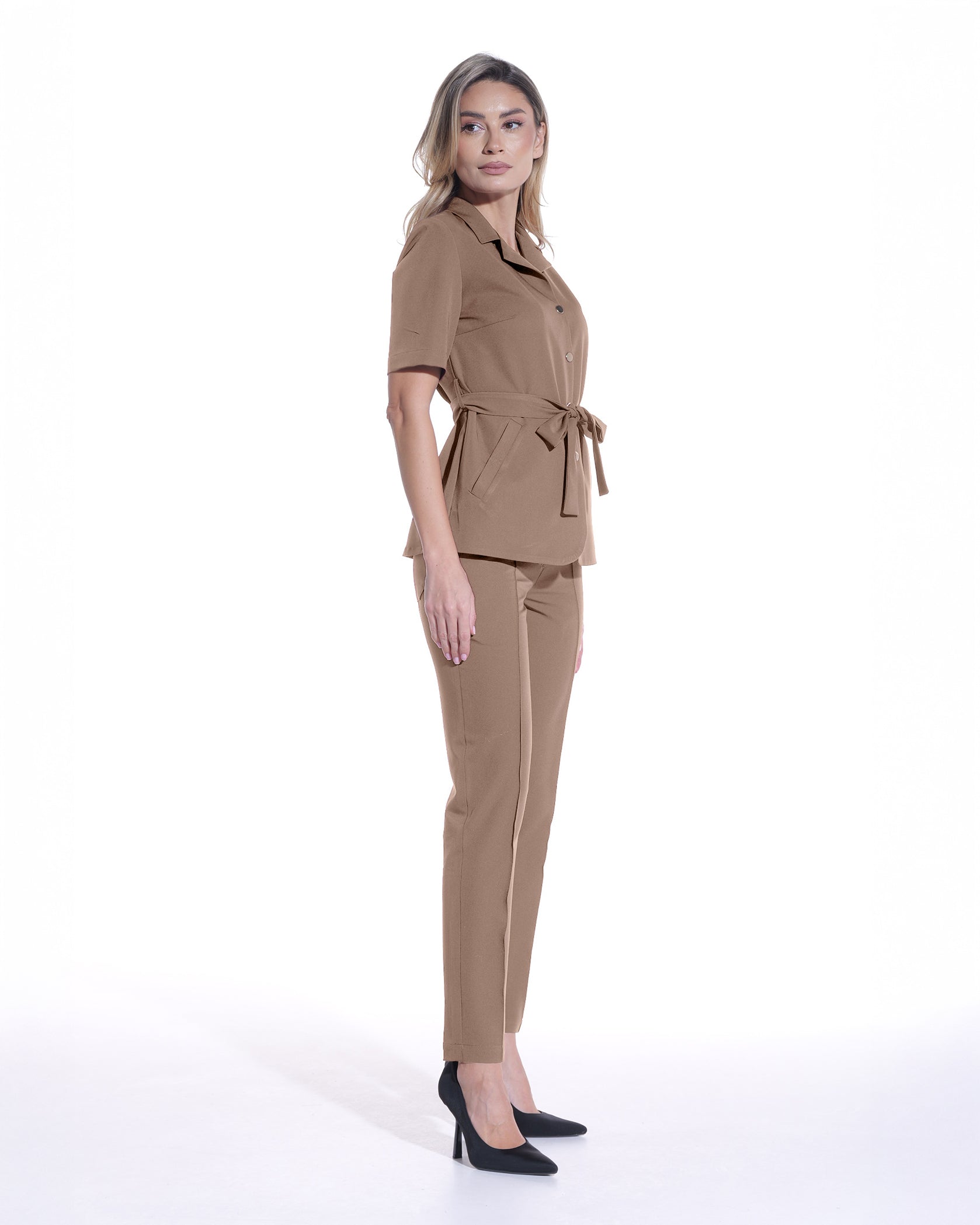 VENUS bluza medicala cappuccino - Imagine 4