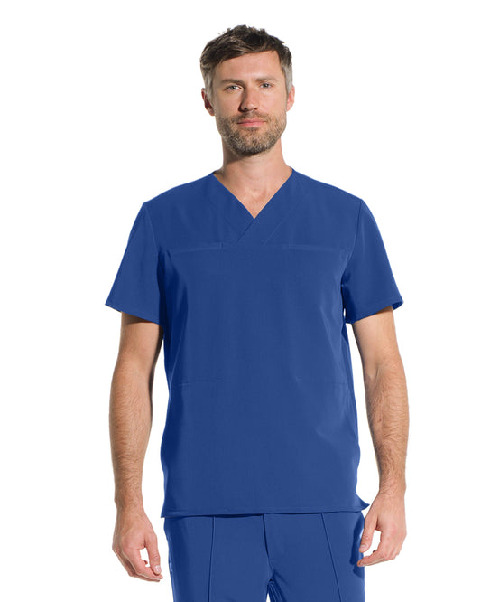 Bluza medicala barbati WAVE royal blue