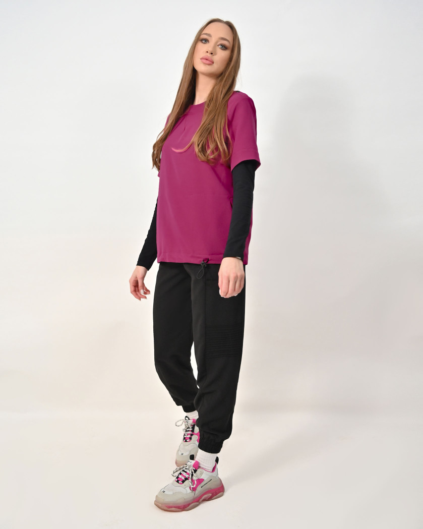 Bluza medicala CALYPSO magenta