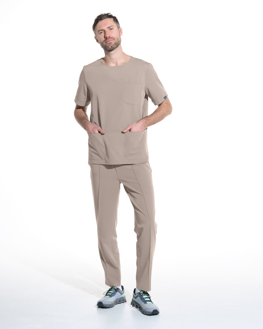 Bluza medicala barbati COSMO latte