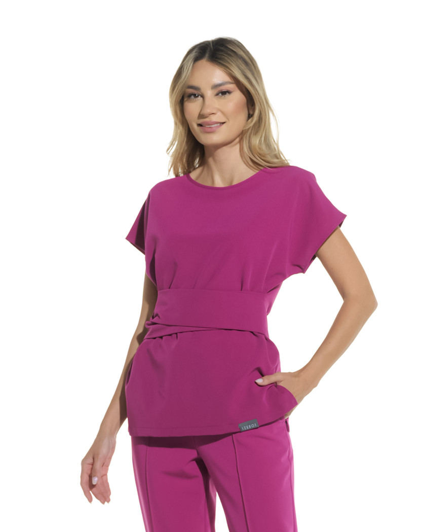 Bluza medicala CELESTE magenta