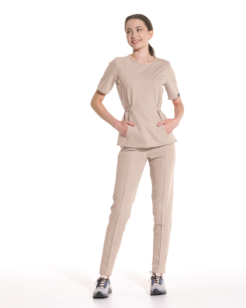 Bluza medicala THALYA latte
