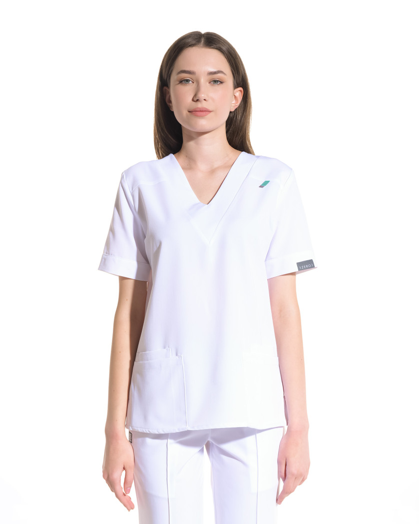 Bluza medicala VERSO alba