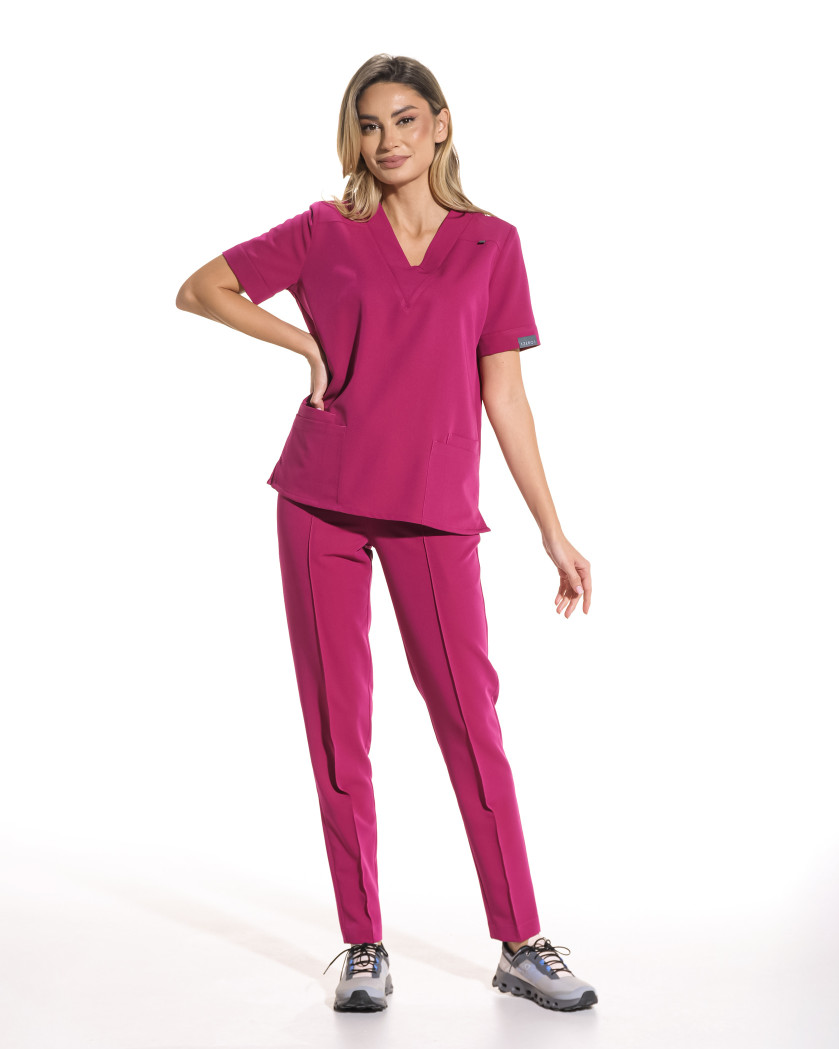 Bluza medicala VERSO magenta