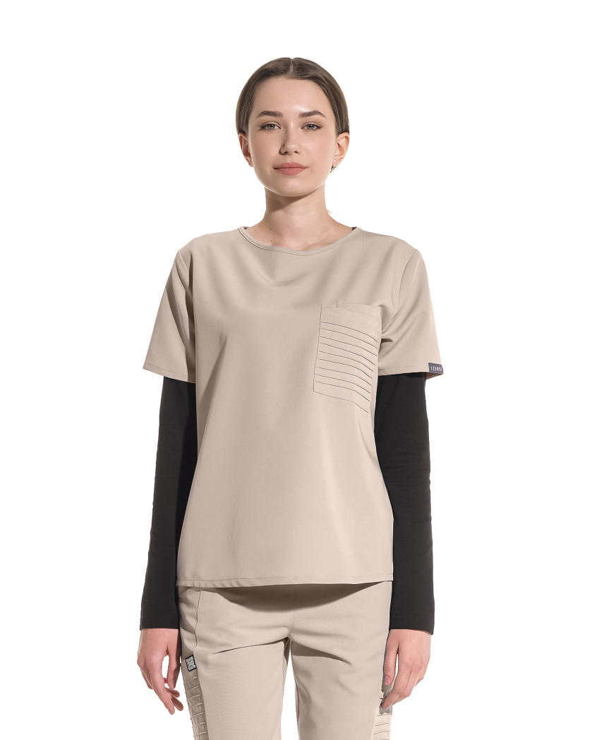 Bluza medicala NEVIA latte