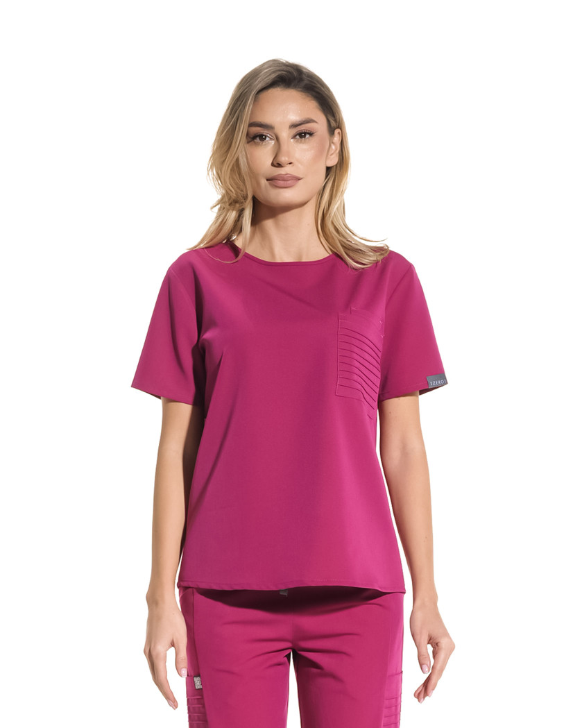 Bluza medicala NEVIA magenta