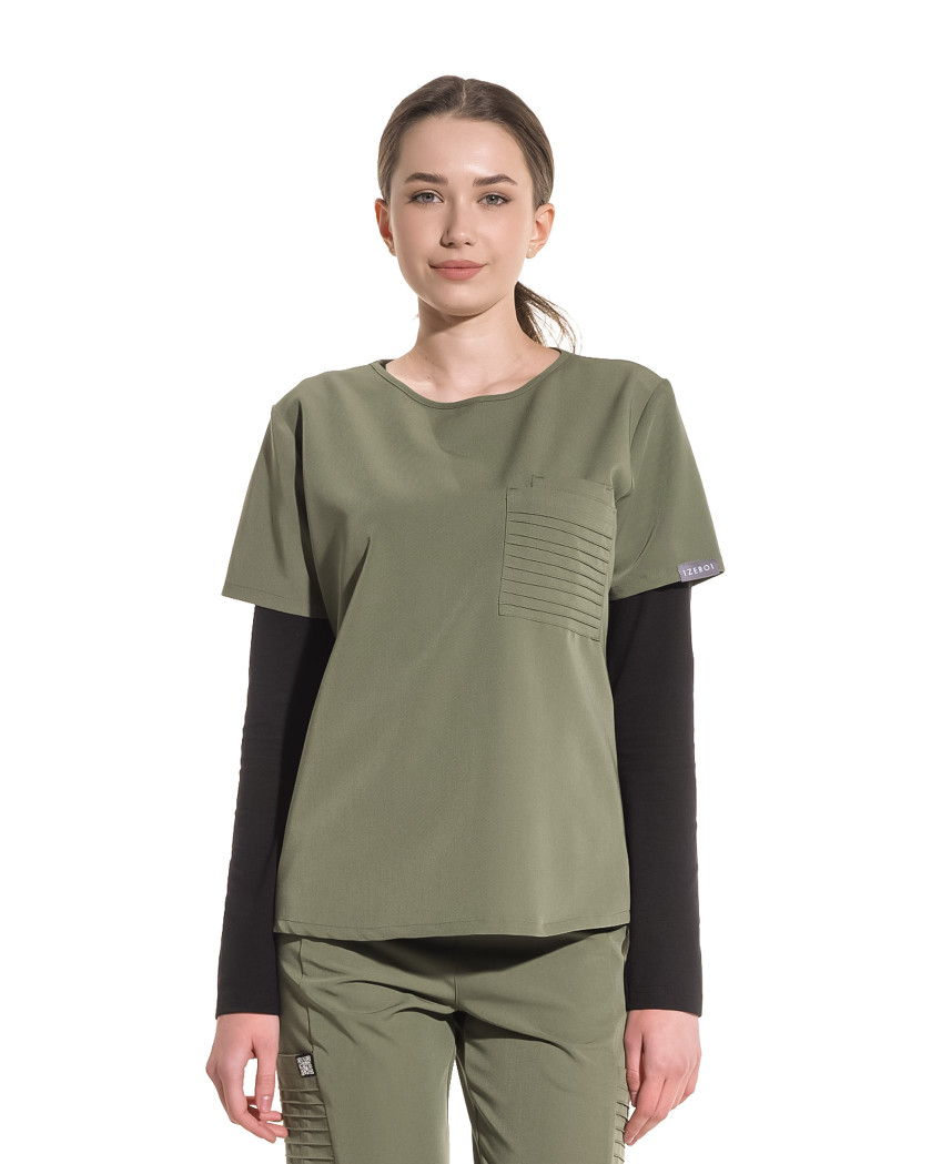 Bluza medicala NEVIA olive