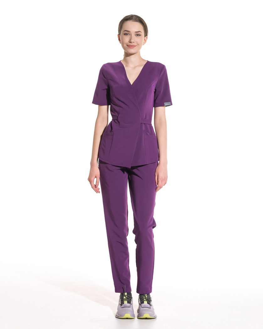 Costum medical SIENA plum