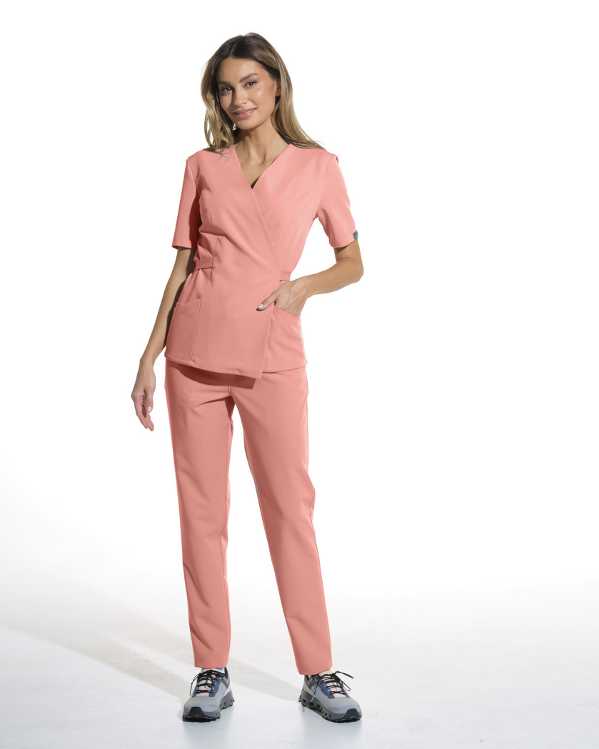 Bluza medicala SIENA peach