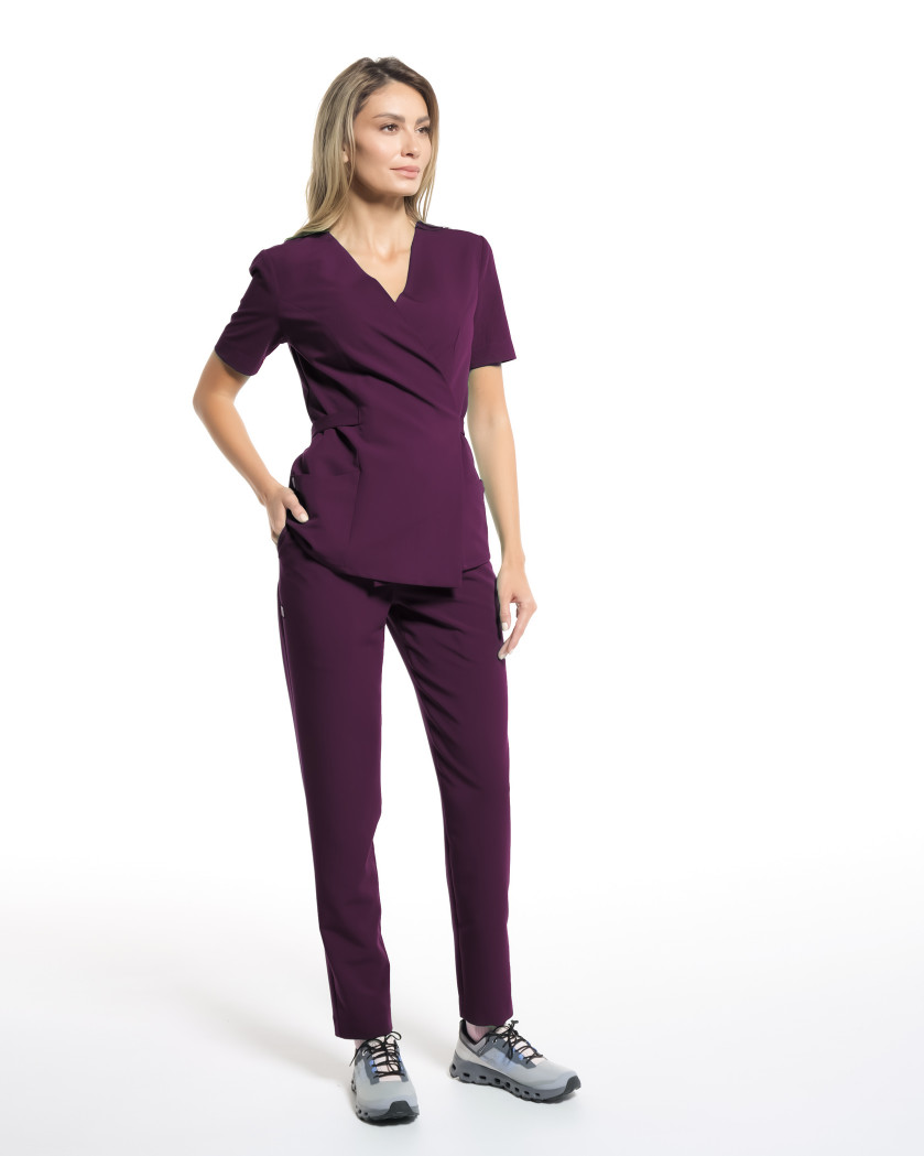 Costum medical SIENA plum