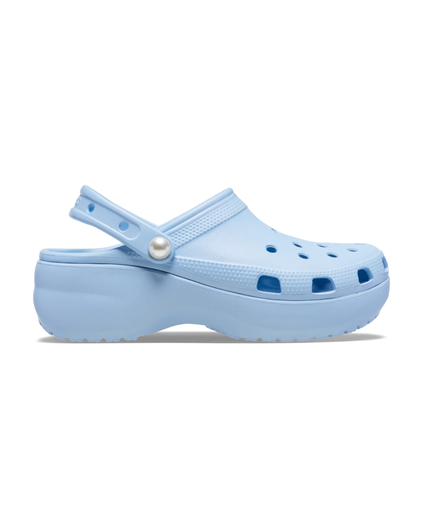 Saboti CROCS CLASSIC PLATFORM PEARL Blue