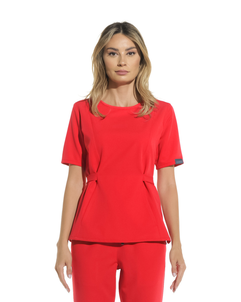 Bluza medicala THALYA rosu