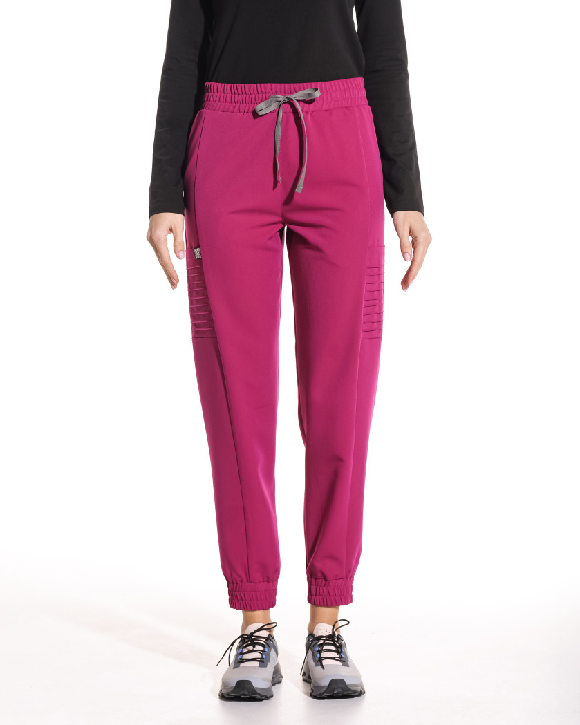 Pantaloni medicali UTILITY magenta