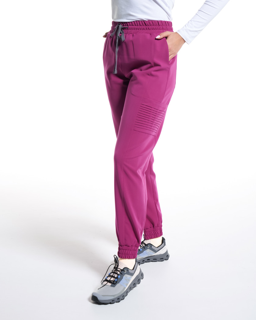 Pantaloni medicali UTILITY magenta