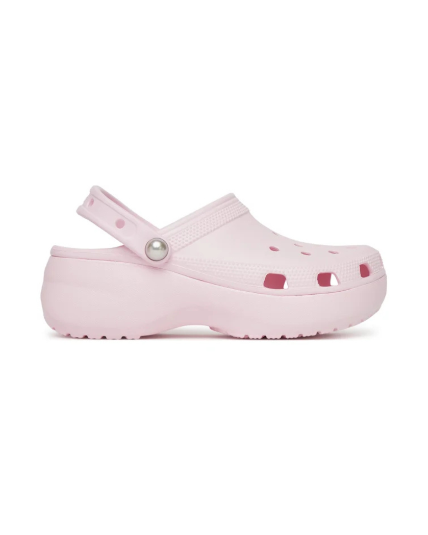 Saboti CROCS CLASSIC PLATFORM PEARL Pink Milk