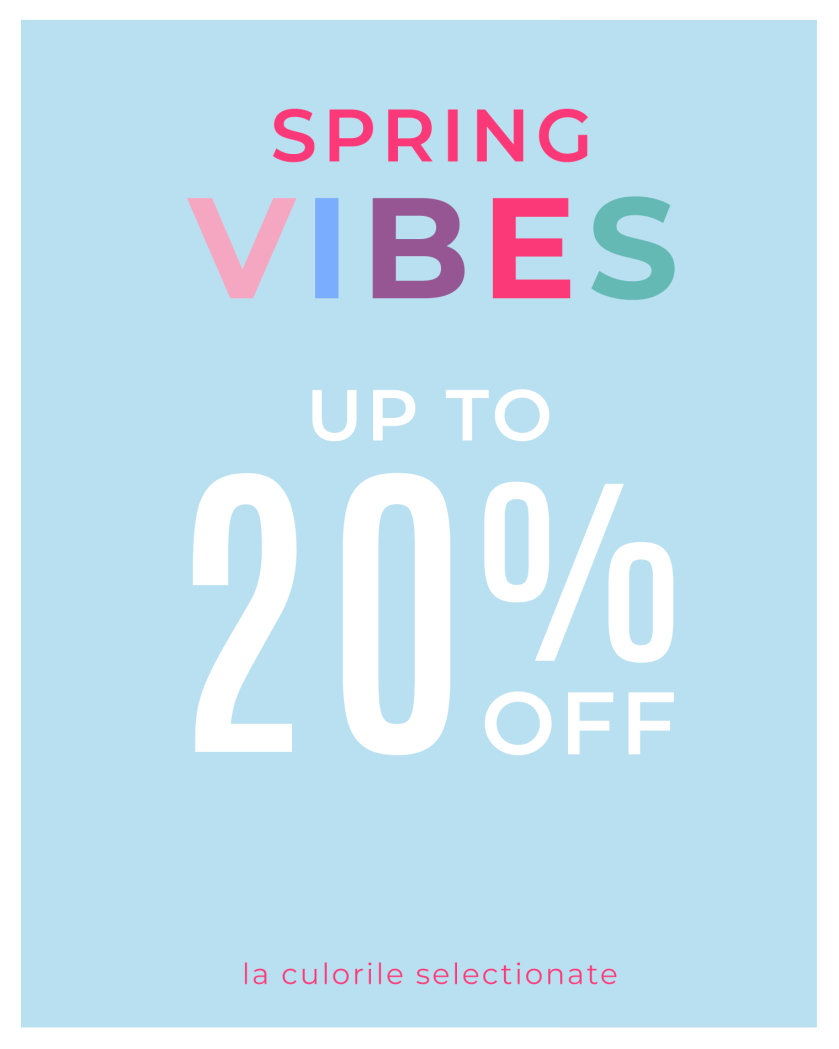 Spring Vibes pana la -20%