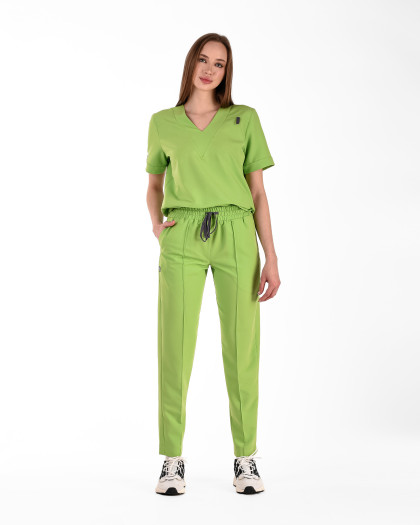 Pantaloni medicali NORMA verde