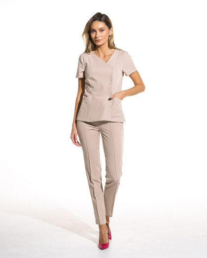 Bluza medicala PERLA latte