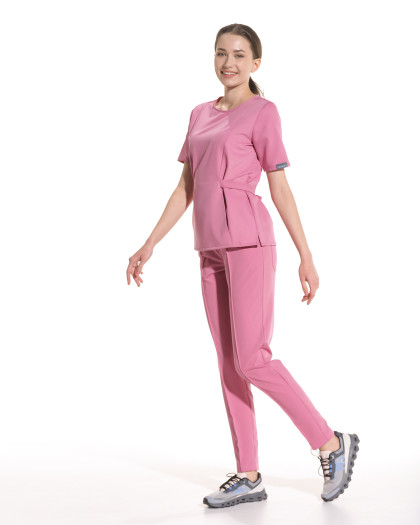 Pantaloni medicali NORMA rose dust
