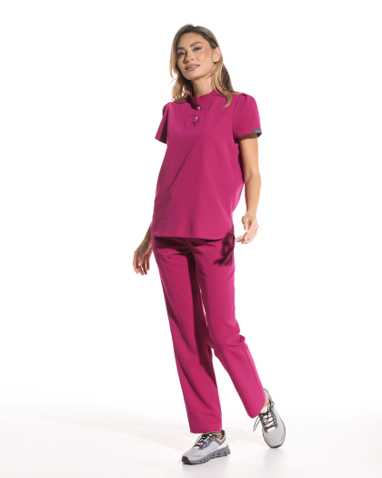 Bluza medicala FRIDA magenta