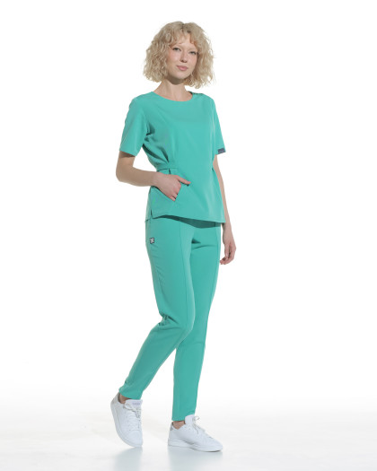 Pantaloni medicali NORMA turcoaz